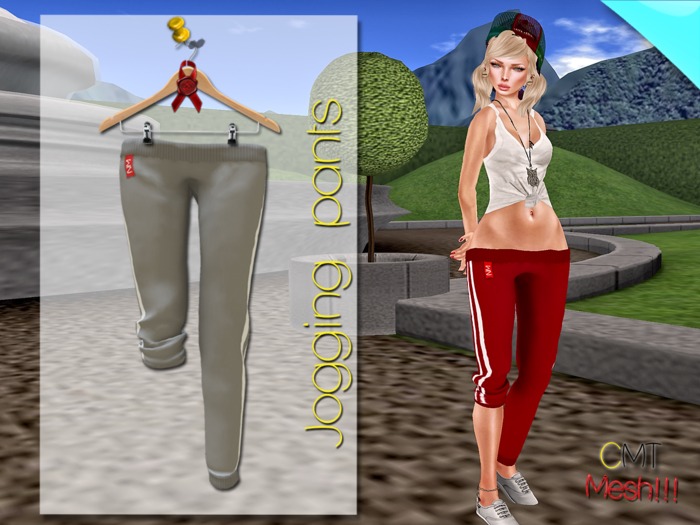 .::[NerdMonkey*Clothes] - [Jogging pants dk grey]::. 