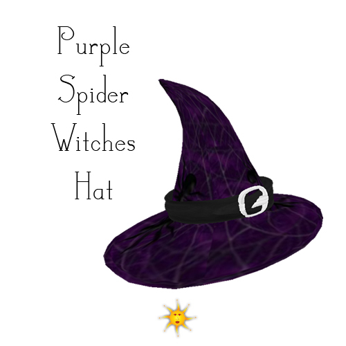 .: CS :. Purple Spider Witches Hat
