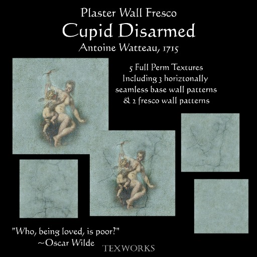 MD Fresco Plaster Wall Set Cupid Disarmed (Boxed) 