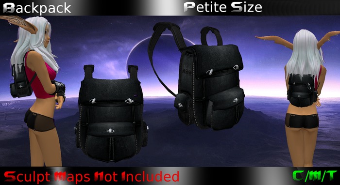 EVO - Backpack Petite BLK Boxed 