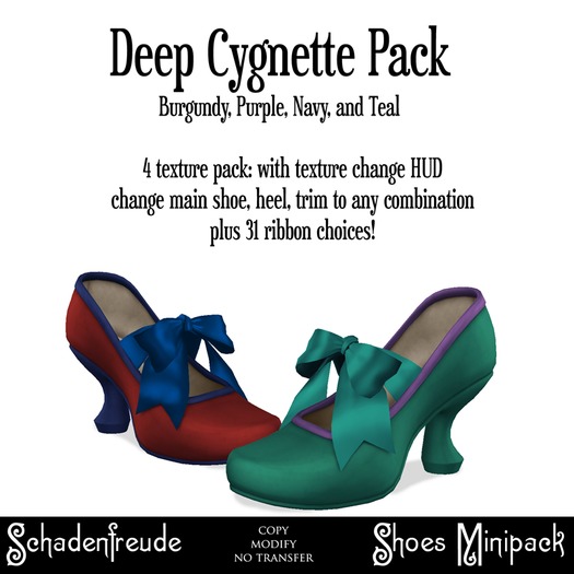 Schadenfreude Deep Cygnette Heel Minipack