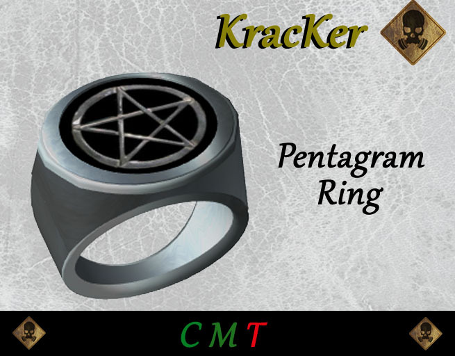 Kracker Pentagram Ring