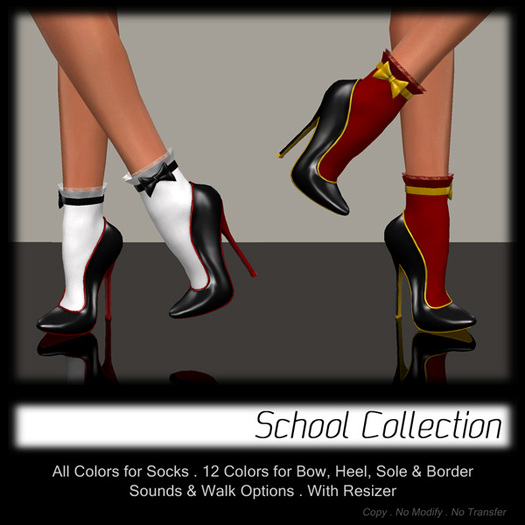 - MPP - School Stiletto - Black