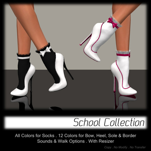 - MPP - School Stiletto - White