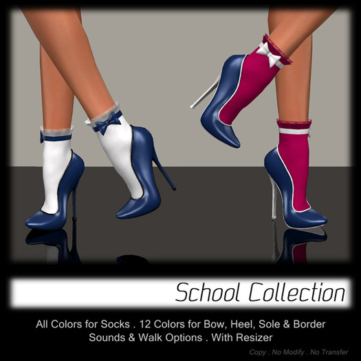 - MPP - School Stiletto - Blue
