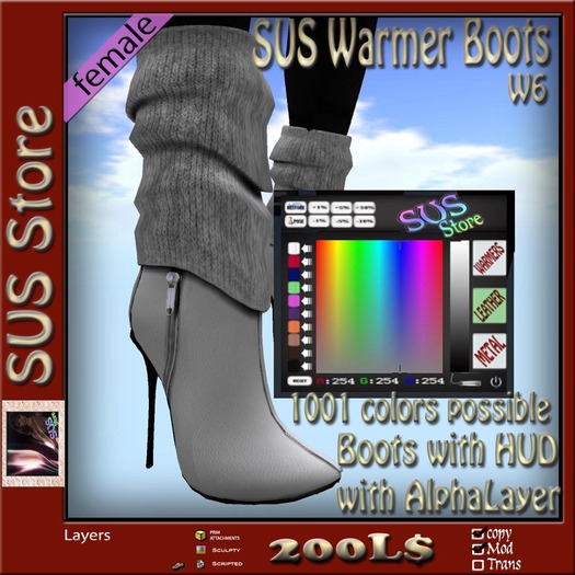 SUS Warmer Boots w6
