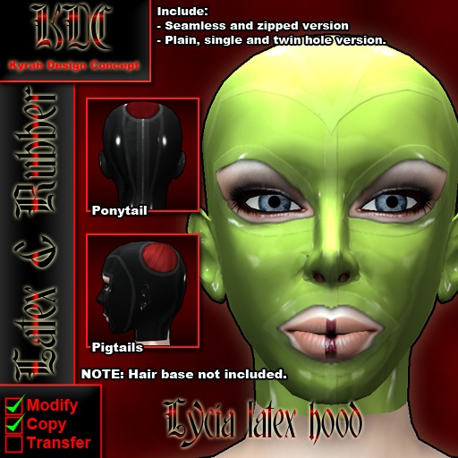 KDC Lycia hood (Lime green)