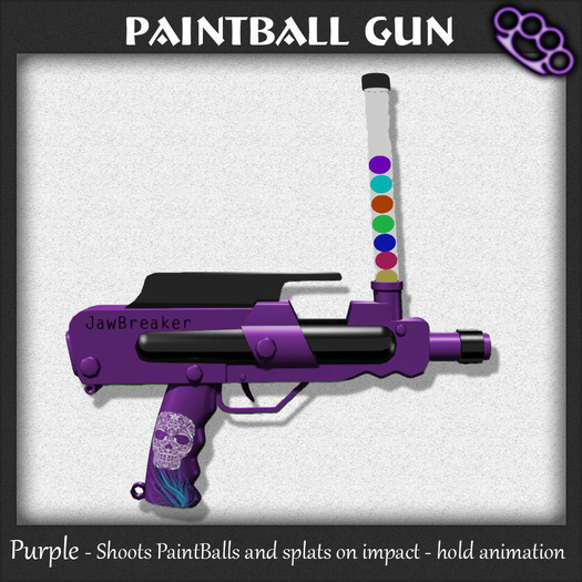 ~JB~ PaintBall Gun Purple