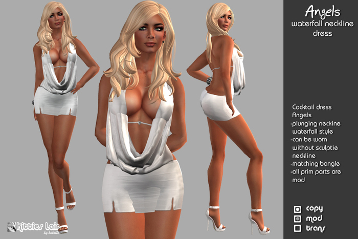 *KL* Cocktail Dress Angels Ice