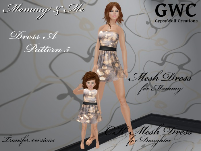 GWC Mommy and Me Dress A Pattern 5 both