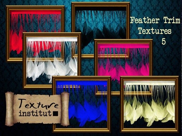 Feather Trim Texture Pack 5