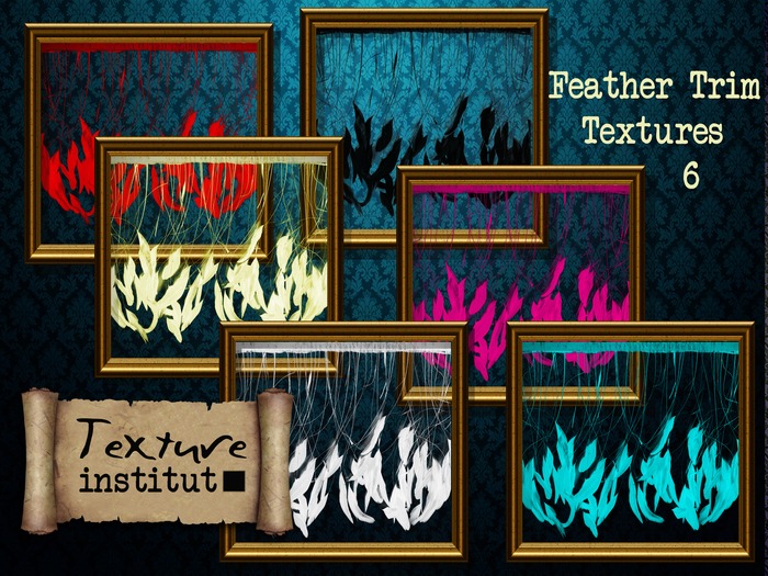 Feather Trim Texture Pack 6