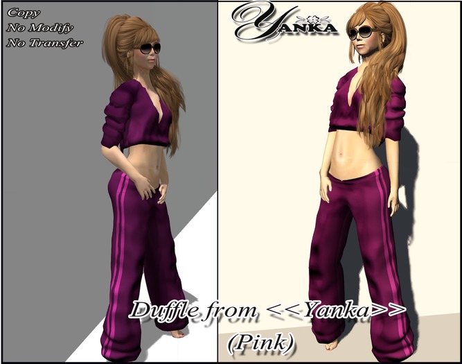 Duffle from <<Yanka>> Pink