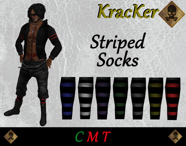 Kracker Striped Socks