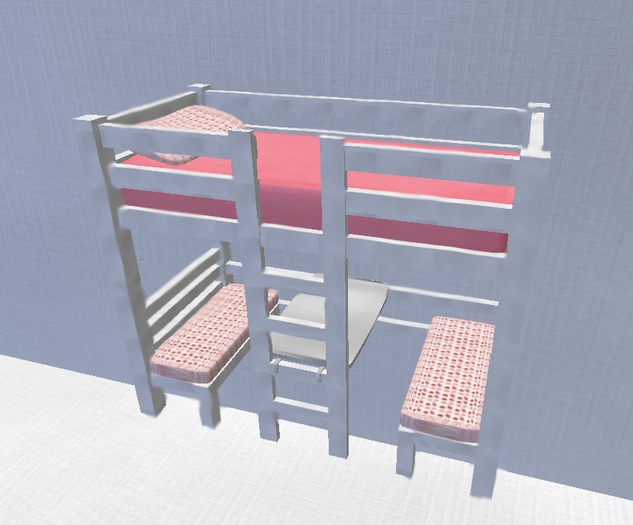 Strawberry Loft Bed