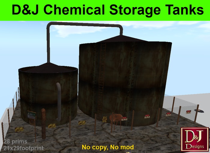 D&J Chemical Storage Tanks (boxed)