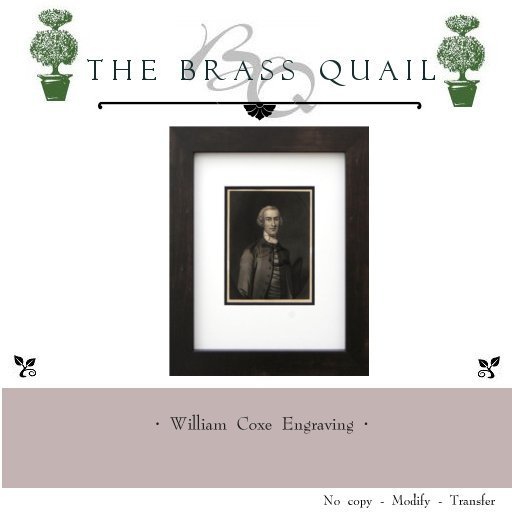 ·William Coxe Engraving·