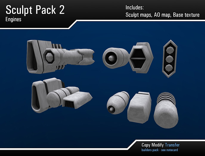Sculpt Pack 2: Engines