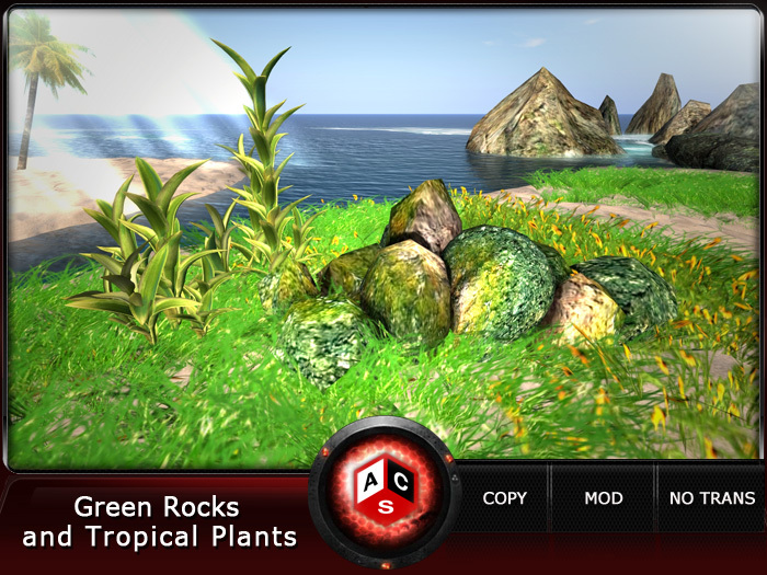 ACS Green Rocks and Tropical Plants