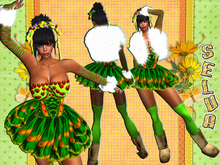 "SELVA DESINGS COSTUMES" BAILARINA RUSA**COSACA**