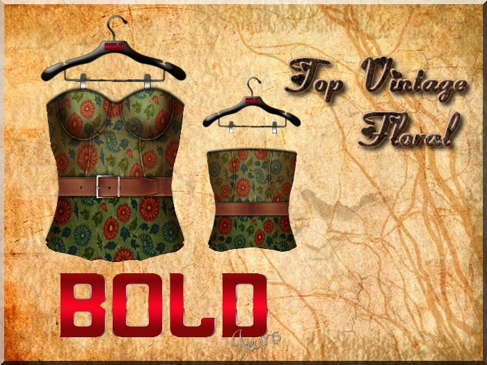Cabide Top Floral