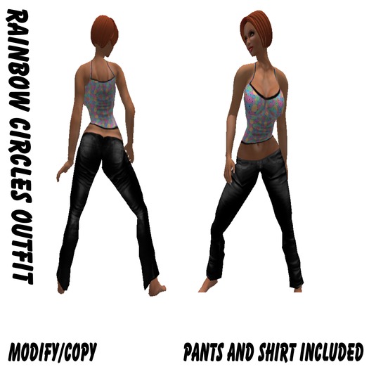 KK Rainbow Circles Outfit