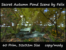 Secret Autumn Pond Scene 