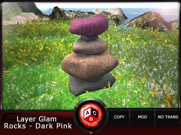 ACS Layer Glam Rocks - Dark Pink