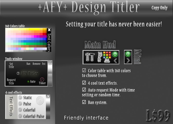 +AFY+ Design Titler (Auto request mode ban system and more...)