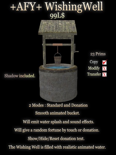 +AFY+ Wishing Well (Standard & Donation version)