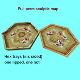 FP Sculpted Hex Trays