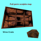 FP Sculptied Wine Crate 