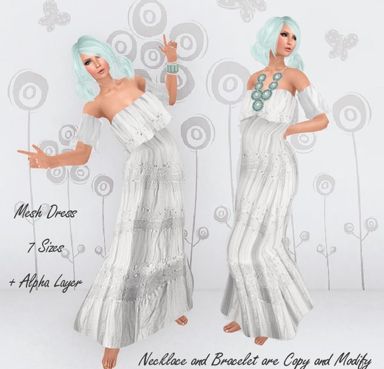 Bohemian Summer, Sugar Mesh Dress