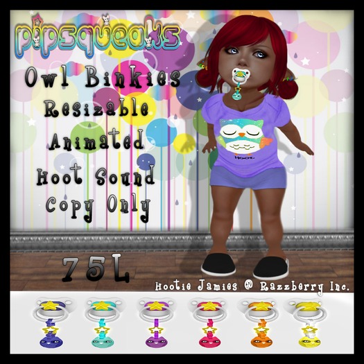 {PiP} Binky Owl Pink
