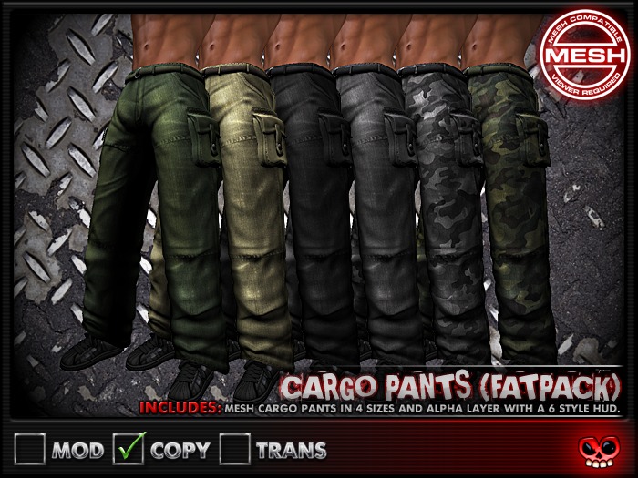 ::MORTALITY:: Cargo Pants (Fatpack)
