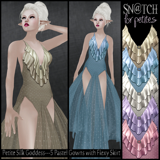 :::Sn@tch PETITES Goddess Gown:::