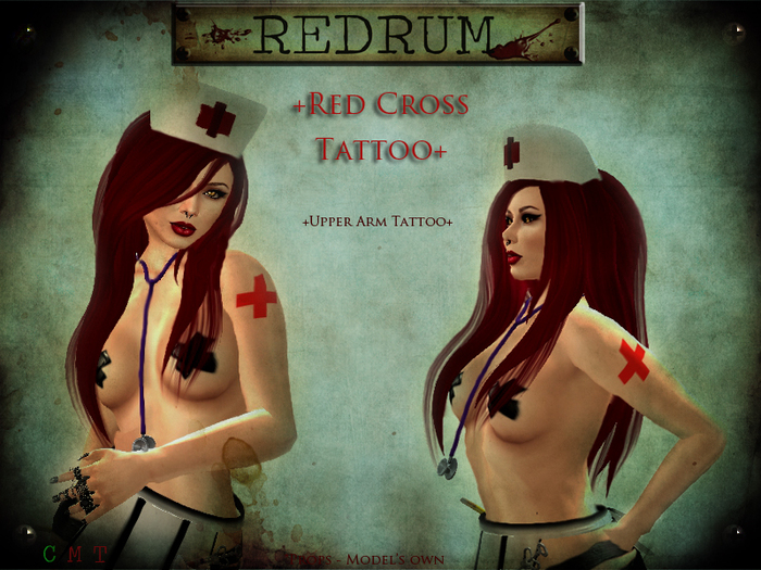 +REDRUM+ RED CROSS Tattoo