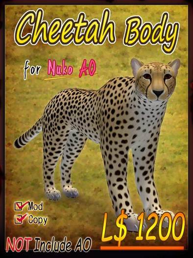 Cheetah Body Msize