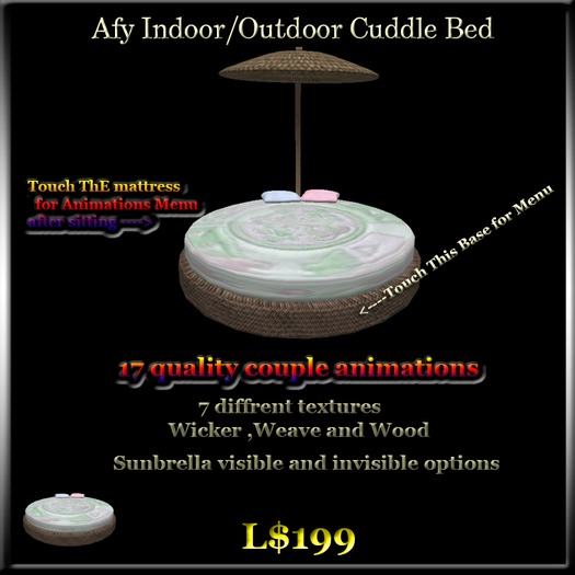 +AFY+ Outdoor Cuddle Bed