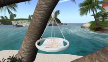 Hammock babys swing pink and blue