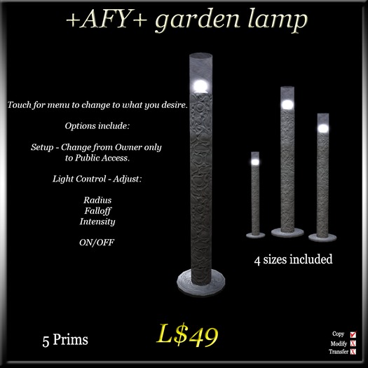+AFY+ Garden lamp