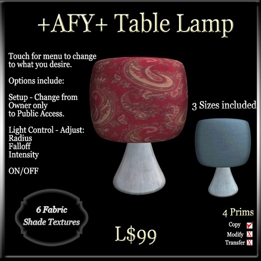 +AFY+ Table Lamp