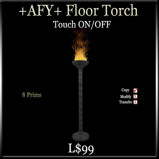 +AFY+ Floor Torch