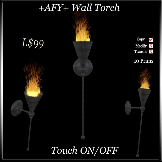 +AFY+ Wall torch