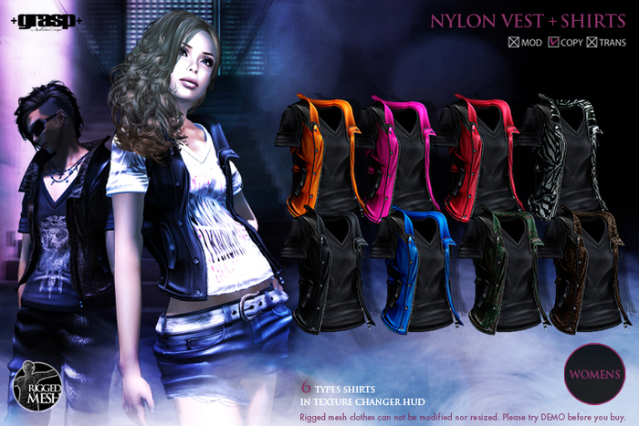 +grasp+/NylonVest+Shirts(Mesh)/DEMO/Womens