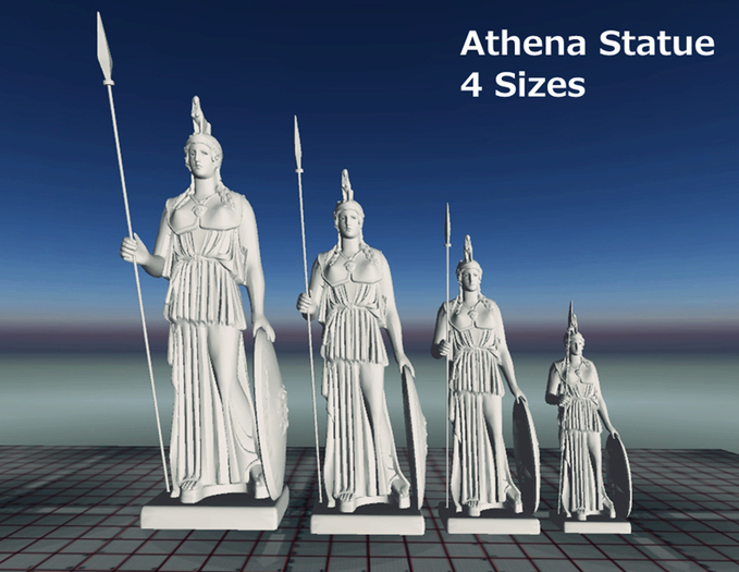 VERO MESH Athena Statue boxed