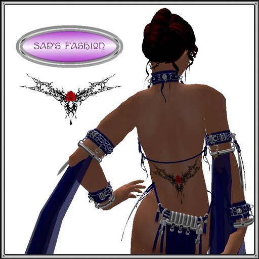 !!Sap's Fashion: LBack - Tribal Rose #2