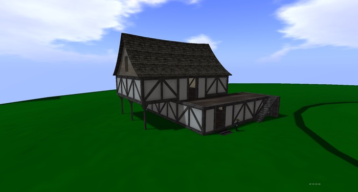 Basic Tudor style building
