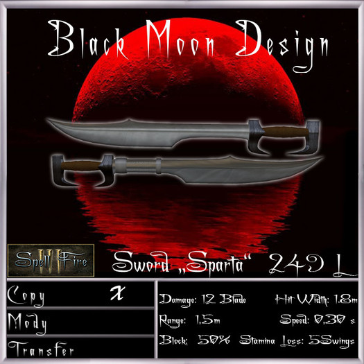 .:BMD:. Sword "Sparta" 