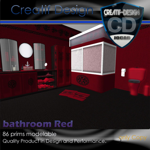 bathroom Red